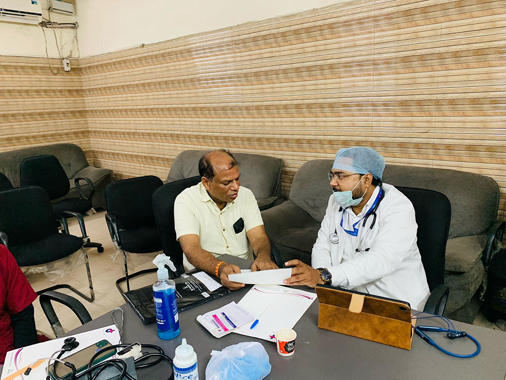 Read more about the article Free Health Check-up Camp at NIT-1, Faridabad (17th July 2022)